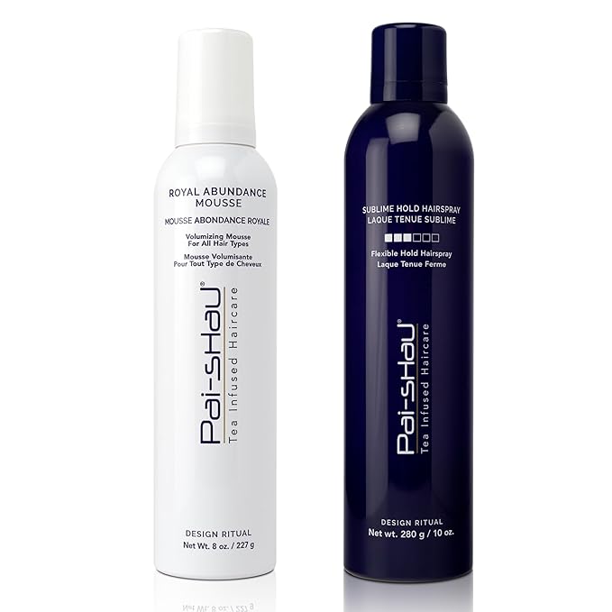 Pai-Shau - Style Soufflé & Sublime Hairspray Duo, Frizz Control & Hold