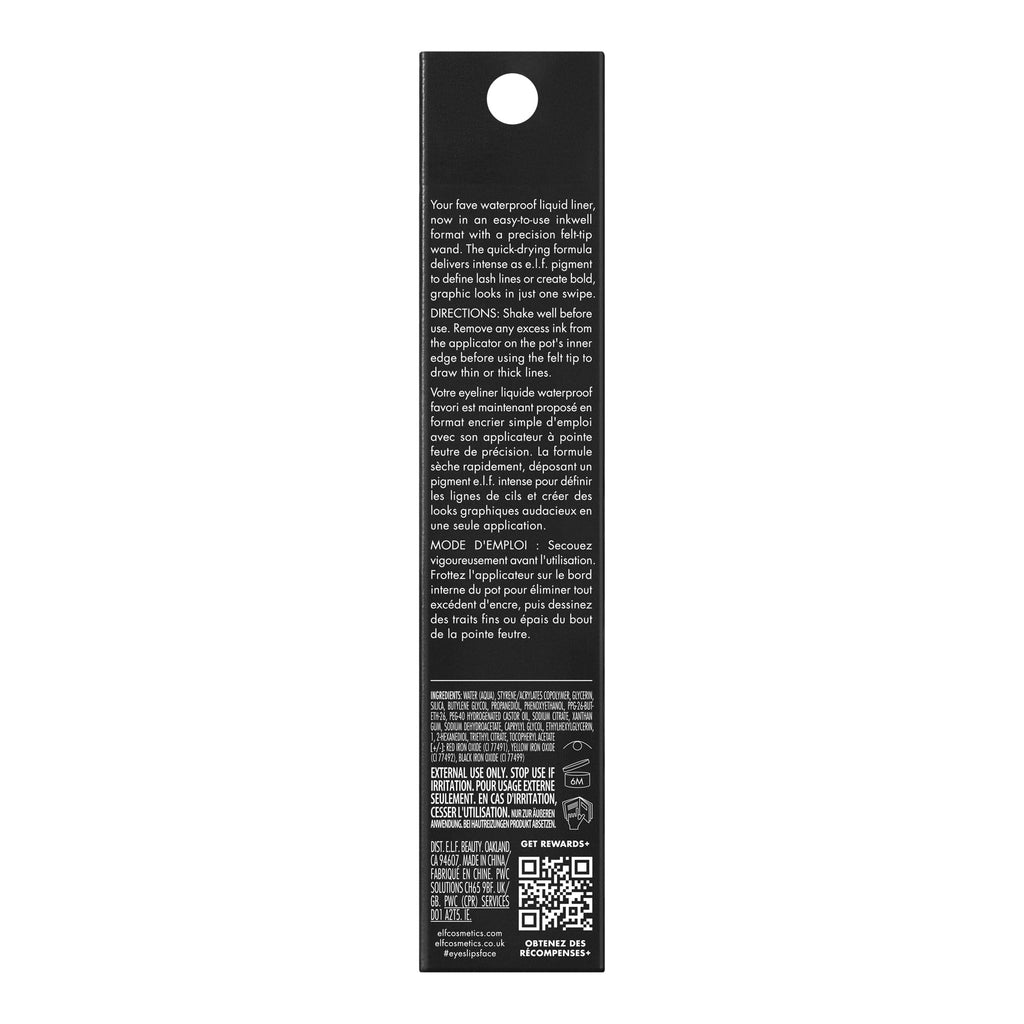 e.l.f. H2O Proof Inkwell Eyeliner Pen, Caffeinated