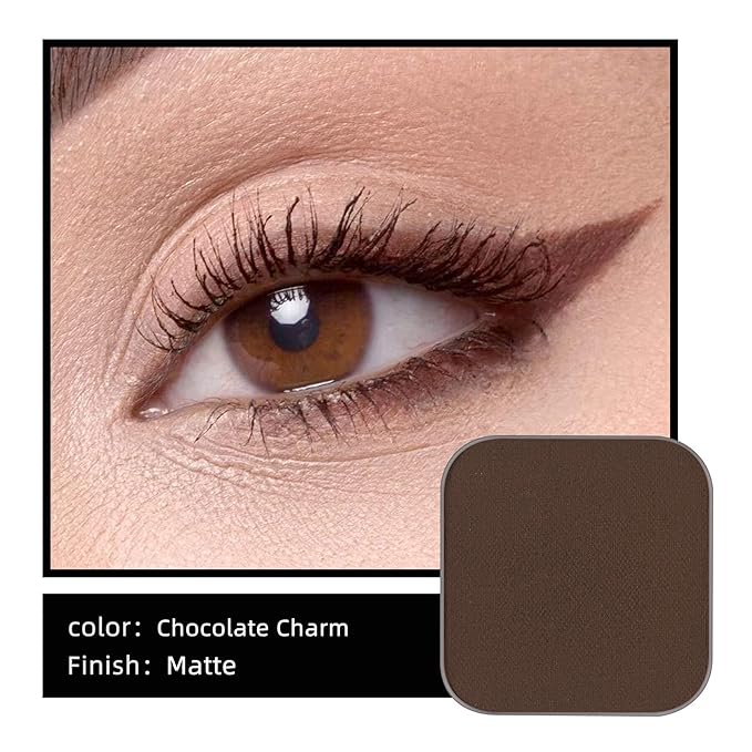 Fillwie Dark Chocolate Matte Eyeshadow Single Refill Pan - Chocolate Charm