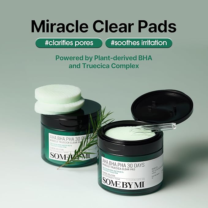 SOME BY MI Truecica Clear Pad – 70 Pads – Centella Toner Pads