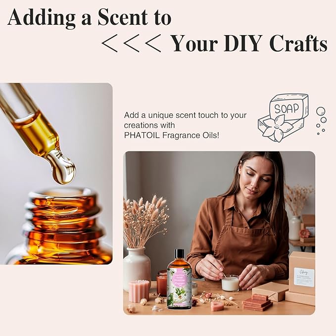 PHATOIL Orchid Dreamscape Fragrance Oil for Diffuser Aromatherapy 3.38FL.OZ