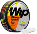 Wip Energy Pouches, Sugar Free Blend with 200 MG Natural Caffeine, B Vitamins, Minerals & L Theanine for Energy Support, Pre Workout for Active Lifestyles, Natural Orange Citrus, 1 Can, 15 Pouches