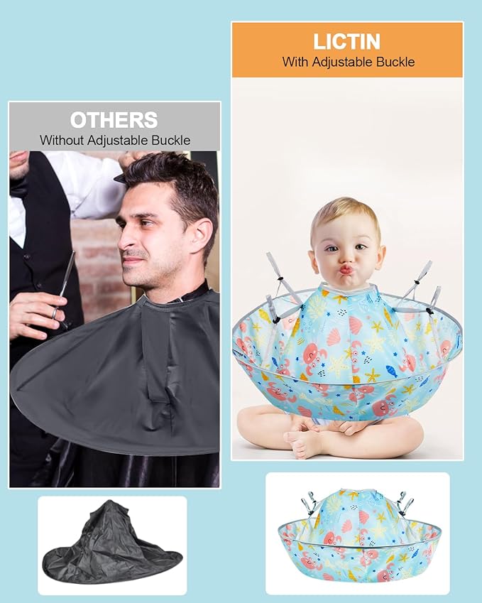 Lictin Haircut Capes Umbrella for Kids - Haircut Cape Kids