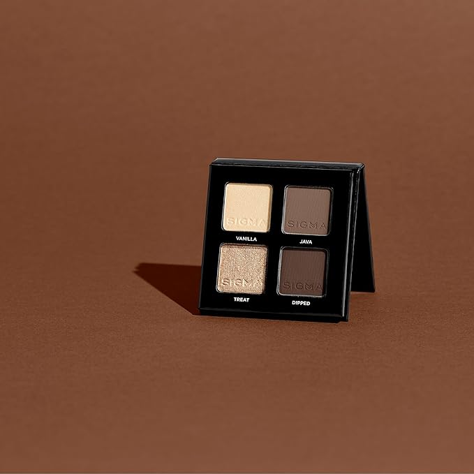 SIGMA BEAUTY Quad Eyeshadow Palette - Tiramisu Eyeshadow Quad, 4 Shades