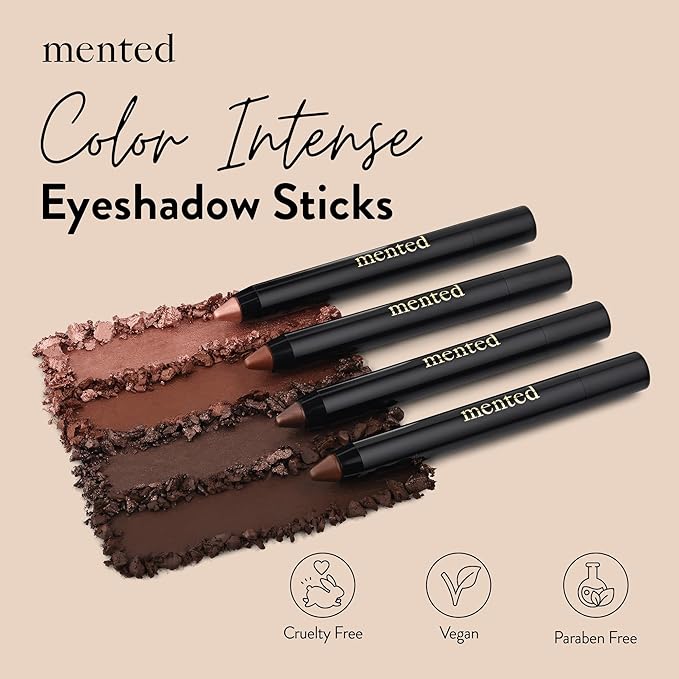 Mented Cosmetics Color Intense Eye Shadow Sticks, Pretty Penny, 0.05oz
