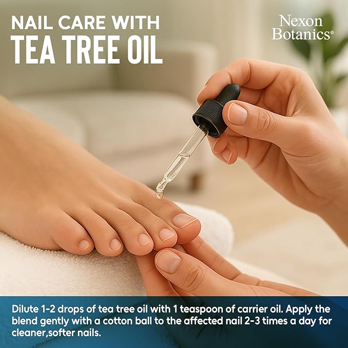Organic Tea Tree Essential Oil 30 ml - 100% Pure & Natural - Hexane Free