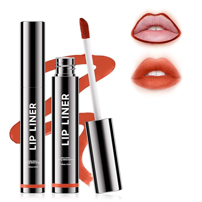 Peel Off Lip Stain Natural Lip Color Waterproof Lip Liner Stain Coral