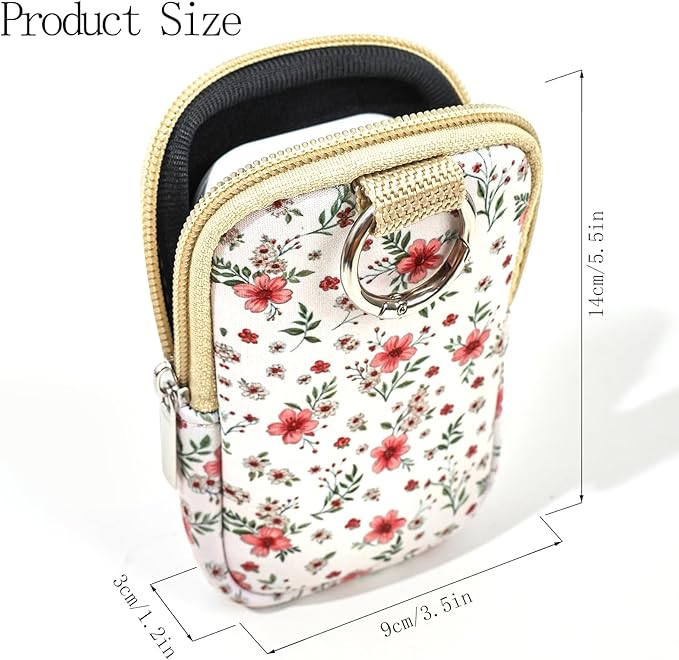 COOKOOKY 2 Pack Hand Sanitizer Holder compatible with Touchland