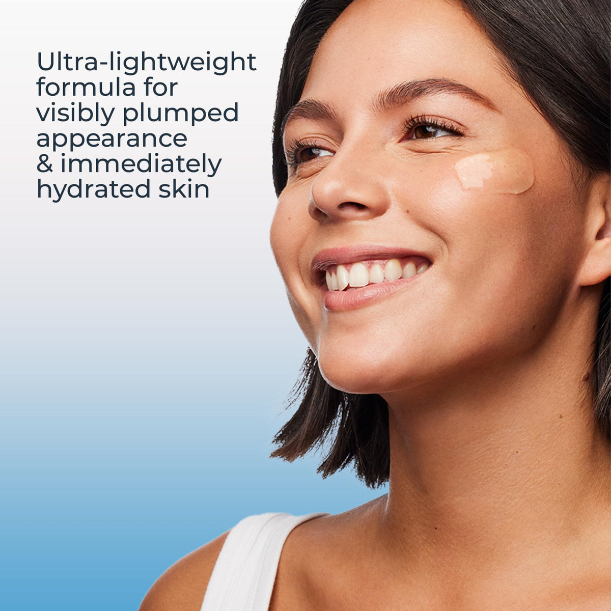 Eucerin Immersive Hydration Smoothing Face Serum, Ultra-Lightweight Hyaluronic Acid Serum Reduces the Look of Fine Lines and Wrinkles, 1 Fl Oz Bottle