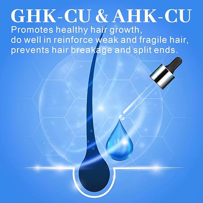 GHK-Cu Copper Peptide Hair Serum