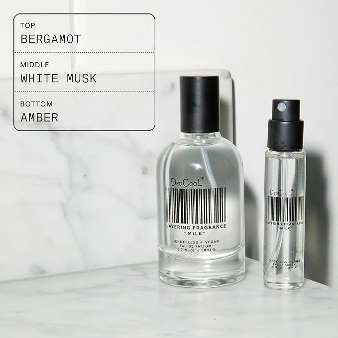 DedCool, Eau de Parfum, Milk, Clean Unisex Fragrance, 1.7 fl oz