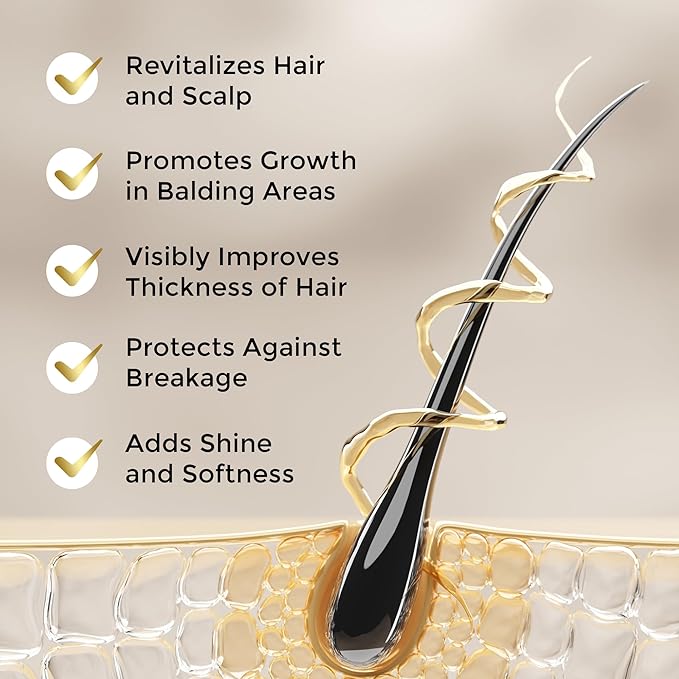 ETADERM 100% Pure Raw Batana Oil for Hair Growth - Stimulates Regrowth, Nourishes & Repairs Damage - All Natural, Cold-Pressed, Authentic Honduras-Sourced Hair Oil for Stronger Thicker Hair, 4 Fl Oz