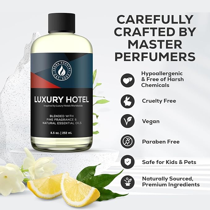 Aroma Country Ritzy Hotel Luxury Diffuser Oil Refill (4 Fl Oz)