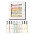 Le Monde Gourmand Coffret de Parfum Discovery Set, 10-Piece Mini Eau de Parfum Purse Spray Sampler, Gourmand, Floral & Fruity Fragrance Gift Set, 10 x 0.23 fl oz (7 ml)
