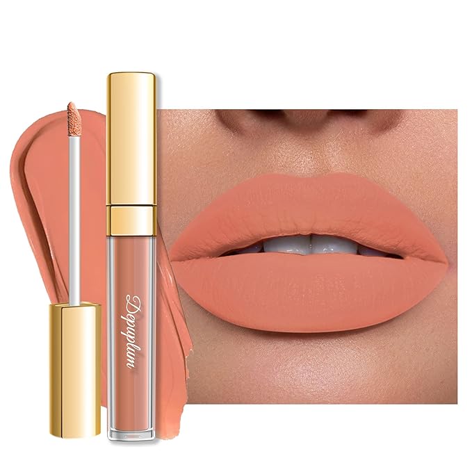 Depuplum Peach Lipstick Matte for Women Superstay Long Lasting Lipstick