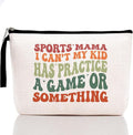 Sports Mama Makeup Bag for Mom Gifts Funny Mama Mother Gifts for Women