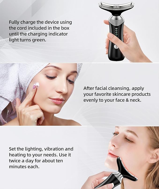 Dopsikn Portable Facial Massager Tool