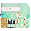 23 Pcs Mother's Day Gifts for Mom, Tea Tree Facial Skin Care Set, Bath and Body Gifts for Women & Men, Self-Care Relaxation Kit, Home Spa Gift Basket, Sheet Mask, Birthday, Christmas, Anniversary
