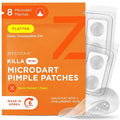 ZitSticka Killa Microdart Pimple Patches for Face - Most Potent Pimple Patch with Fast-Acting Microdarts - For Deep, Early-Stage Zits with Salicylic Acid - Mini 8 Count