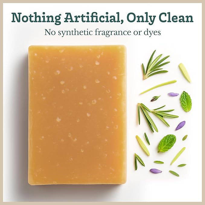 Southern Natural Goat Milk Soap Bar Essential Oil Blend, 3 Pack, Dry Skin