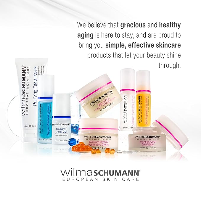 Wilma Schumann Oxygen Moisturizing Serum, Hydrating Face Serum, 1 oz