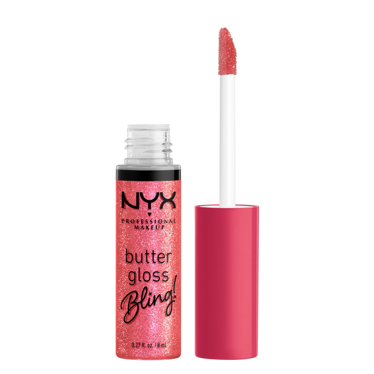 NYX PROFESSIONAL MAKEUP Butter Gloss, Non-Sticky Lip Gloss - Red Velvet (Deep Red)