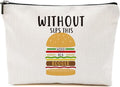 Speech Therapist Appreciation Makeup Bag Therapist Cosmetic Bag