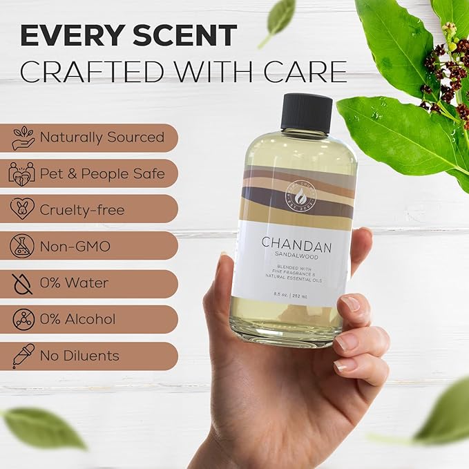 Aroma Country Chandan Luxury Diffuser Oil Refill (8.5 Fl Oz)