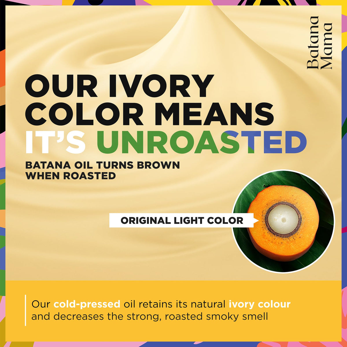PREMIUM Cold-Pressed Batana Oil for Hair Growth, 100% Pure & Organic, No Burnt Smell, Hair Mask from Honduras, Fade Stretchmarks, All Natural