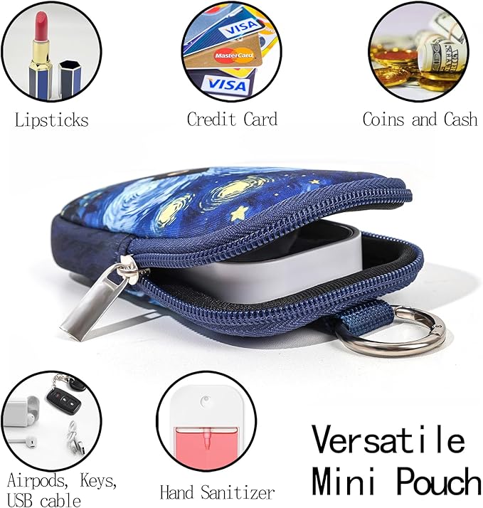 COOKOOKY 2 Pack Hand Sanitizer Holder compatible with Touchland