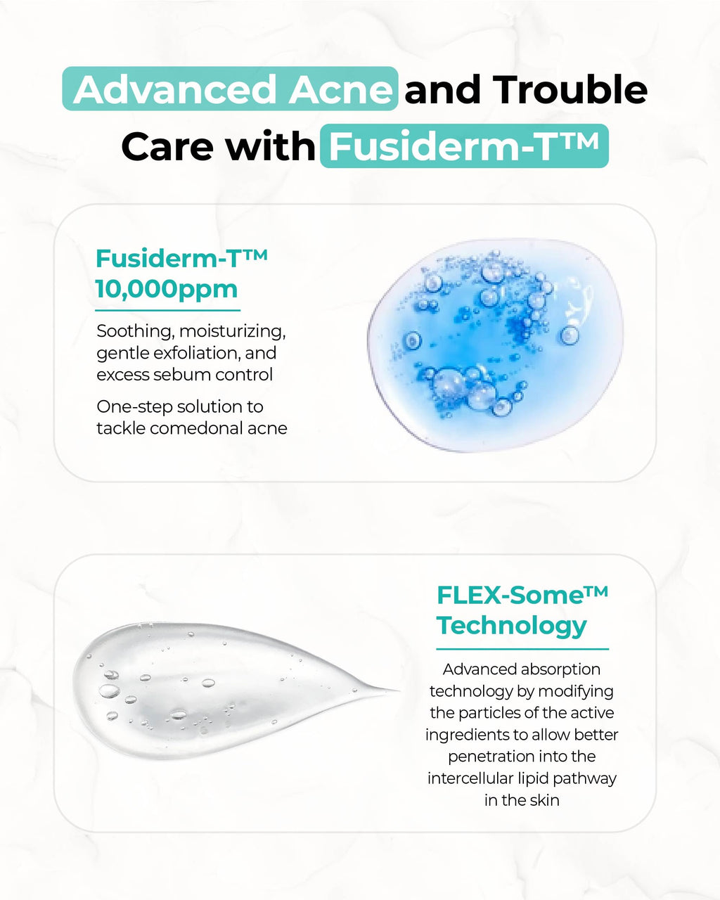 Fusidyne Derma Trouble Balancing Serum 1.4oz, Fusiderm-T 100,000ppm