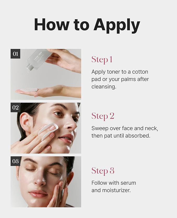 Caviar AHA 3% Glow Toner, Radiance Skin, Collagen Exfoliating Glowing