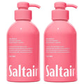 Saltair Body Wash 2-Pack – Moisturizing Body Wash with Hyaluronic Acid & Coconut Oil – Scented Shower Gel for Women and Men – Pink Beach Scent, 2x 17oz – Vegan, Cruelty-Free, Paraben-Free