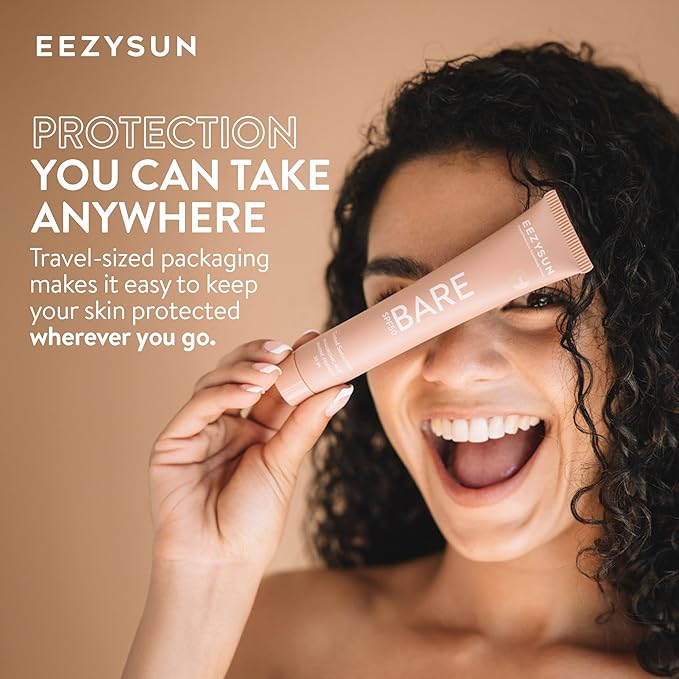 EEZYSUN BARE Tinted Sunscreen SPF 50 for Face - Tan