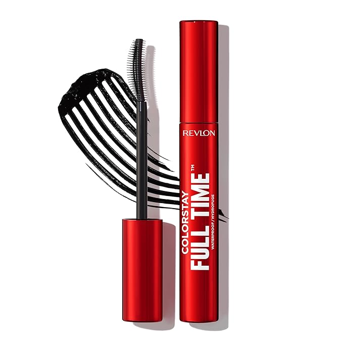 Revlon ColorStay Full Time Mascara, 411 Blackest Black, Waterproof