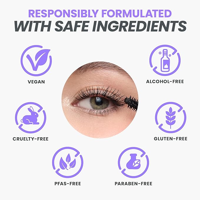 Wonderskin Power'full Mascara - Black Mascara for Length & Volume
