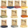 Varina Patchouli Soap Variety - 5 Pack - Gentle Cleansing for Sensitive Skin, Earthy Scents Handmade Soap