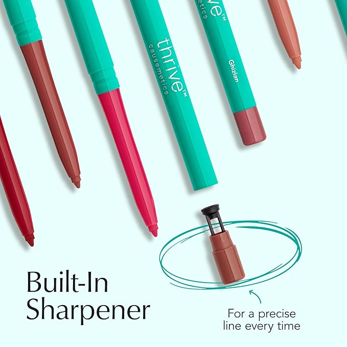 Thrive Causemetics Lip Filler Plumping Lip Liner, Petal Pink Shade