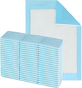 HALYARD Premium Disposable Underpads, 17 x 24 Inches Chux Pads - Light Blue, Pack of 50 - Incontinence Bed Pads for Adults with Airlaid Core for Moisture and Odor Control