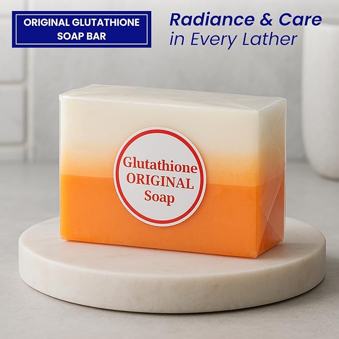 Relumins Glutathione + Kojic Acid Soap Bars Whitening and Darkspot Corrector - Deep Cleansing & Hydrating Soap for Refreshed Skin Perfect - Gentle Exfoliating Formula - 135g