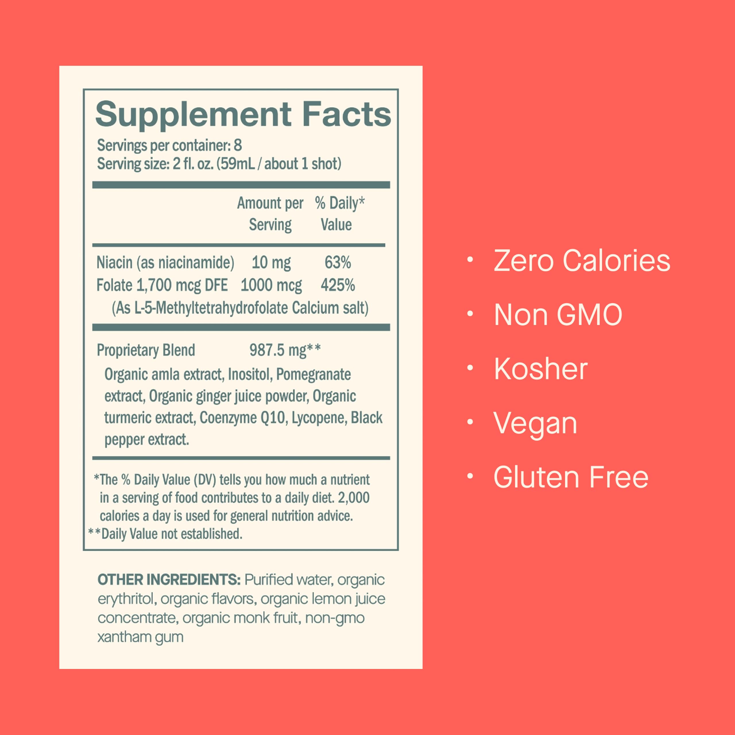 DOSE for Cholesterol Supplements, 16oz Bottle, 6 Pack