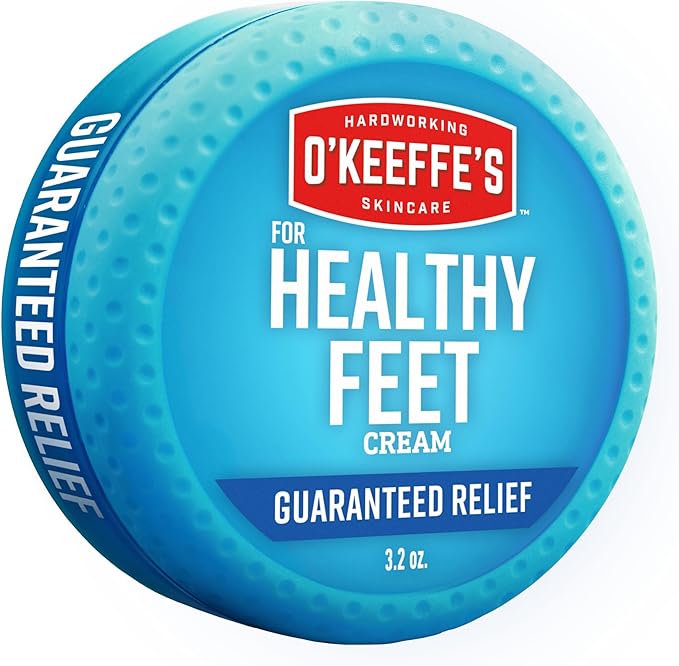O'Keeffe's Healthy Feet Foot Cream, 3.2 oz Jar, 1-Pack For Extreme Dryness