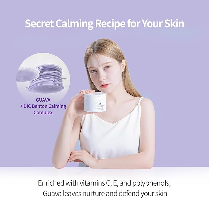 BENTON Guava 70 skin Toner Face Mask Pad Moisturizer Hyaluronic Acid Soothing Calming Relief Pore Care for Dry Sensitive, All Skin types Dewy Luminous Skin, Non-Drying Toner Pads, Korean Skin Care