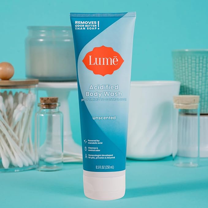 Lume Acidified Body Wash - 8.5 oz, 2 pk (Unscented)