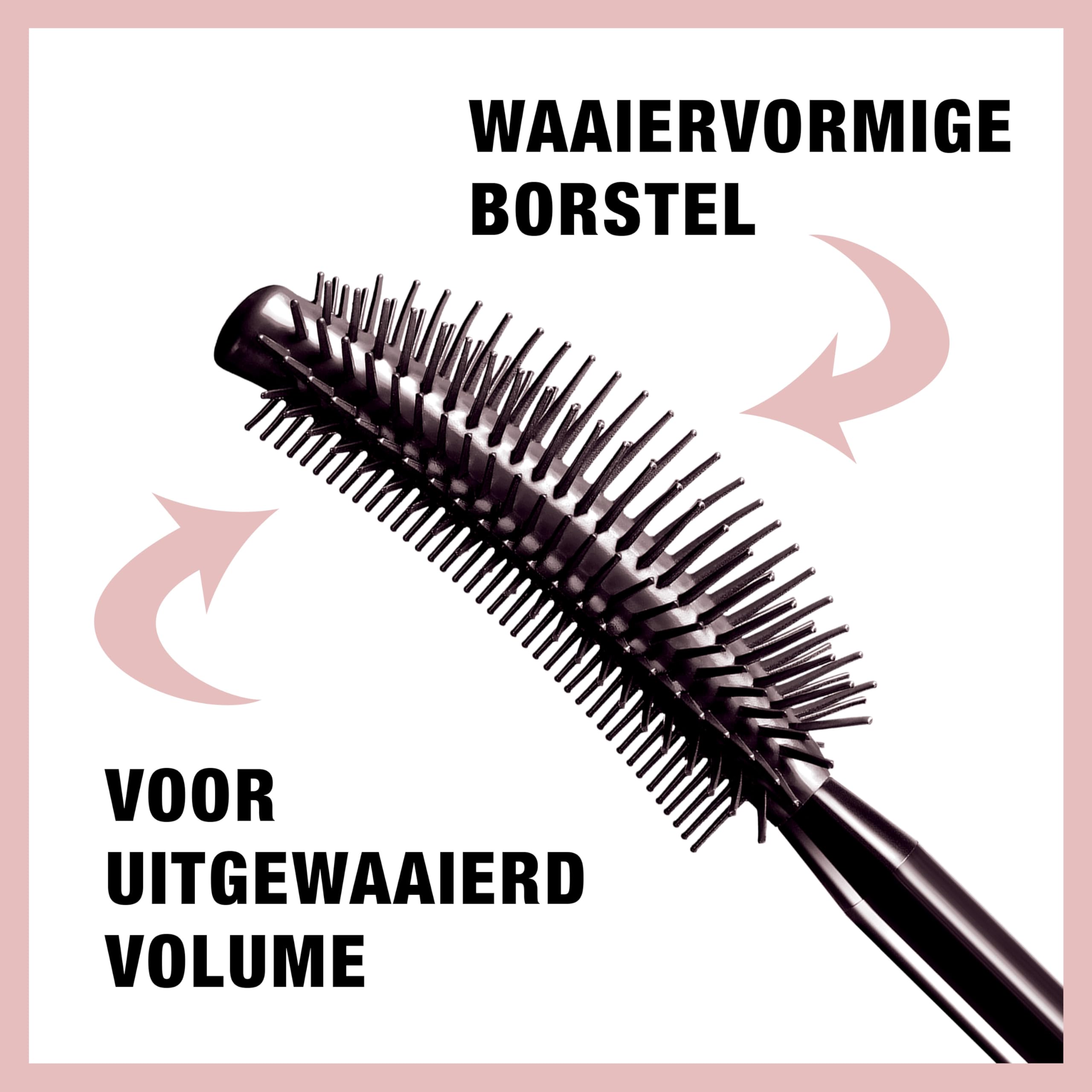 Maybelline Lash Sensational Washable Mascara, Lengthening and Volumizing for a Full Fan Effect, Very Black, 1 Count