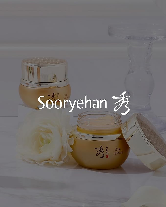 Sooryehan Boyun Cream Gift Set (5.24 fl oz) - Luxury Korean Skin Care, Red Ginseng Toner, Emulsion, Cleansing Foam & Moisturizer Cream, Deep Hydration