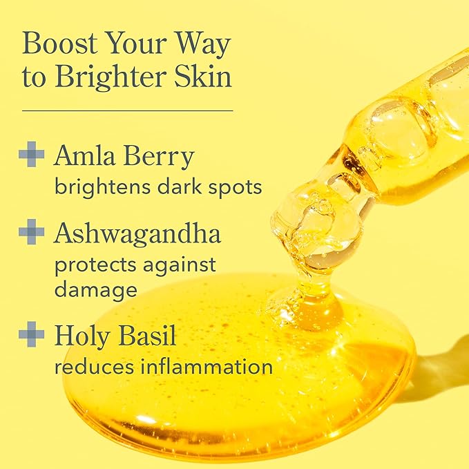 Beekman 1802 Golden Booster Amla Berry Face Serum, 0.5 fl oz