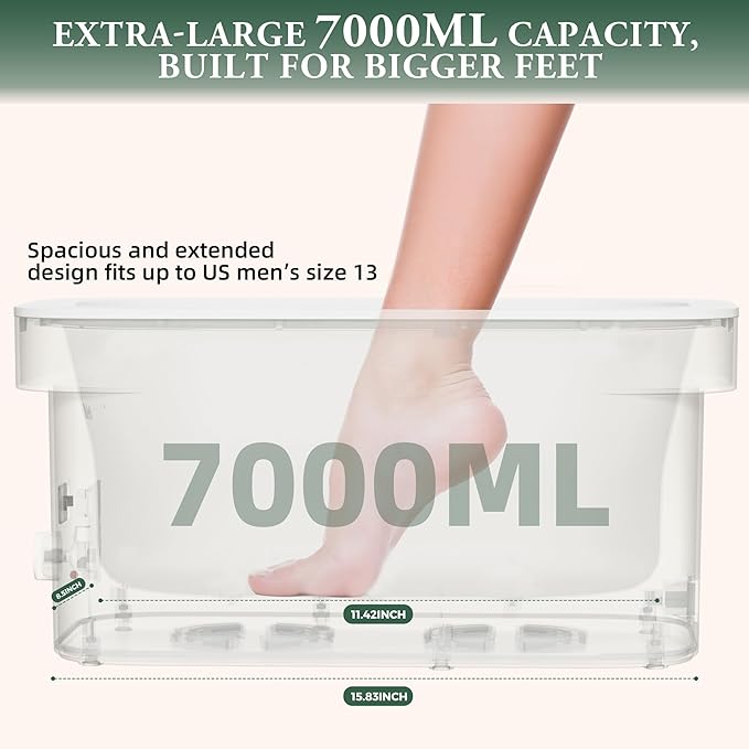 BUMPLYBEE 7000ml Paraffin Wax Machine for Hand and Feet-White Hand Wax Paraffin Machine for Hands with 10pcs Aloe Vera Paraffin Bath Refills,Ideal Gifts for Women