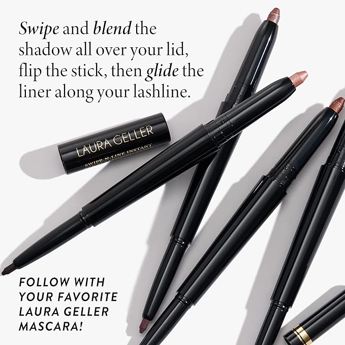 LAURA GELLER Swipe-n-Line Eyeshadow/liner, Toasted-Brown/Chestnut