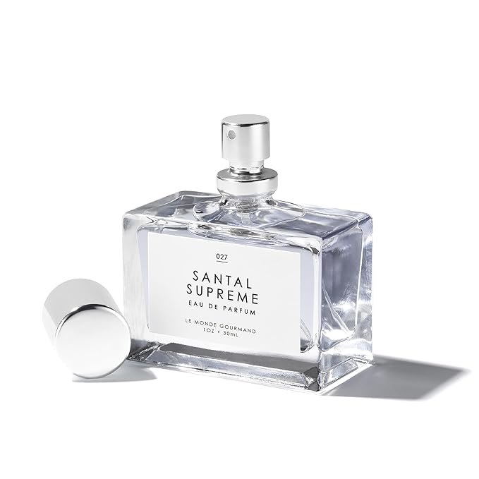 Le Monde Gourmand Santal Supreme Spray Eau de Parfum - Sandalwood, Violet, Musky Perfume Notes - 1 fl oz (30 ml)
